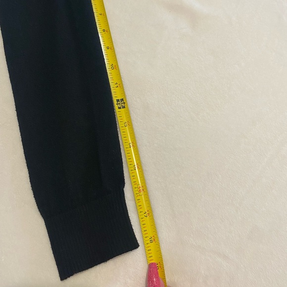 Black and sparkly button up sweater - Picture 7 of 9